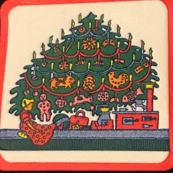 Metropolitan Museum of Art Christmas Tin Coasters - Picture 8 of 12